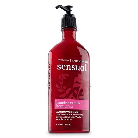 Bath & Body Works Other - RARE- Bath & Body Works Aromatherapy JASMINE VANILLA SENSUAL Body Lotion 6.5 oz